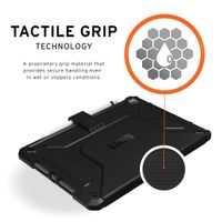 UAG Cover a libro Metropolis Apple iPad 9 (2021) 10.2 pollici / iPad 8 (2020) 10.2 pollici / iPad 7 (2019) 10.2 pollici - Nero