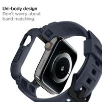 Spigen Cover Rugged Armor™ Pro Apple Watch 44 mm / 45 mm - Blu scuro
