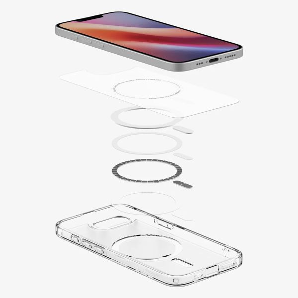 Spigen Cover Posteriore Ultra Ibrida con MagSafe Apple iPhone 17e / 16e - Frost White