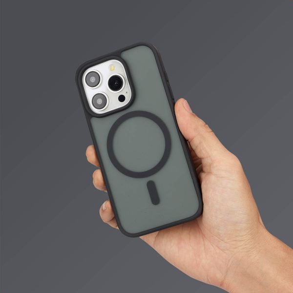 imoshion Cover posteriore Color Guard con MagSafe Apple iPhone 15 Pro - Nero