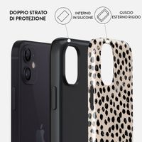 Burga Cover Posteriore Resistente con MagSafe Apple iPhone 12 (Pro) - Almond Latte
