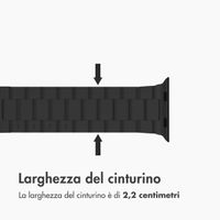 imoshion Cinturino in acciaio Apple Watch | 38/40/41/42 mm - Nero