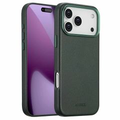 Accezz Cover in Pelle con MagSafe Apple iPhone 17 Pro Max - Cedar Green