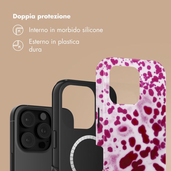 Selencia Cover posteriore Vivid con MagSafe Apple iPhone 16 Pro - Cosmic Orchid