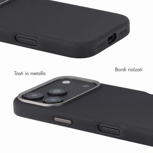 Accezz Cover Mesh con MagSafe Apple iPhone 17 Pro Max - Nero