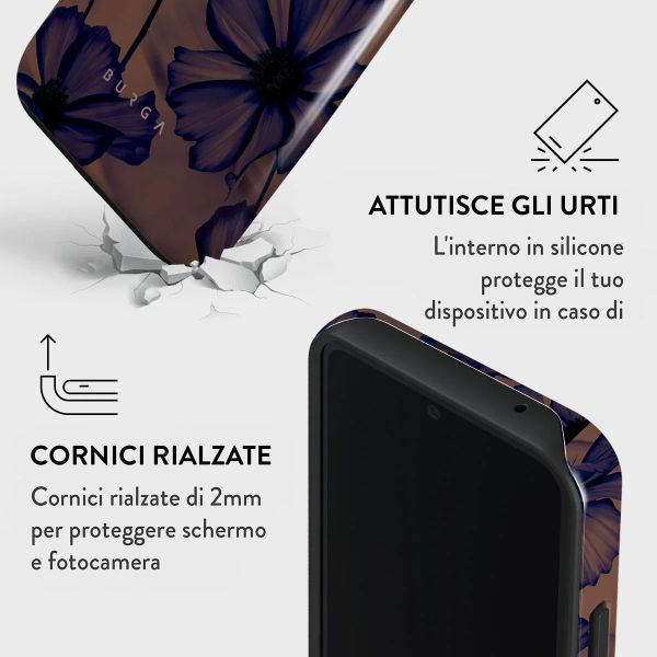 Burga Cover Posteriore Resistente Samsung Galaxy A55 - Velvet Night