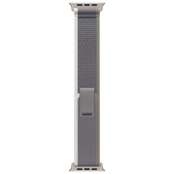 Apple Cinturino Trail Loop Apple Watch | 44/45/46/49 mm - Taglia M/L - Green & Gray