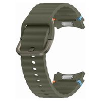 Samsung Cinturino Sport originale Samsung Galaxy Watch 4 / 5 / 6 / 7 / FE (20 mm) - Taglia S/M - Khaki