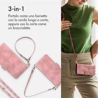 imoshion Cover a libro con Cordino Apple iPhone SE (2022 / 2020) / 8 / 7 - Rosa