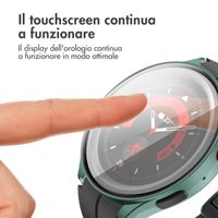 imoshion Cover rigida integrale Samsung Galaxy Watch 5 - 40 mm - Verde scuro