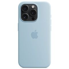 Apple Cover Posteriore in Silicone con MagSafe Apple iPhone 15 Pro - Blu chiaro