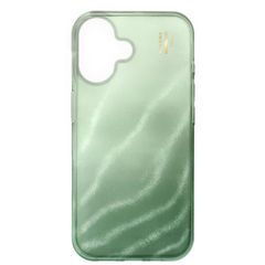 iDeal of Sweden Cover Trasparente con MagSafe Apple iPhone 16 - Sage Green