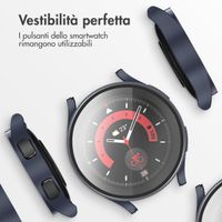 imoshion Cover rigida integrale Samsung Galaxy Watch 4 - 40 mm - Blu scuro