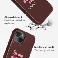 Selencia Cover posteriore Vivid con MagSafe Apple iPhone 14 - Delulu