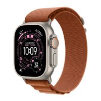 Apple Cinturino Alpine Loop Apple Watch | 44/45/46/49 mm - Taglia S - Terracotta / Black Titanium