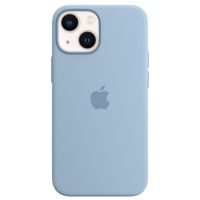 Apple Cover Posteriore in Silicone con MagSafe Apple iPhone 13 Mini - Blue Fog