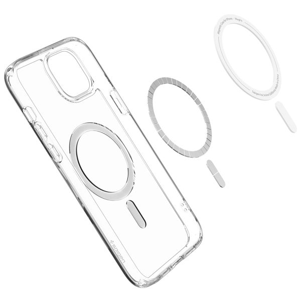Spigen Cover Posteriore Ultra Ibrida con MagSafe Apple iPhone 15 - Graphite