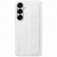 Samsung Cover Originale con Supporto a Impugnatura Samsung Galaxy S25 Plus - Bianco