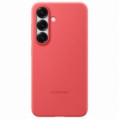 Samsung Cover originale in silicone Samsung Galaxy S25 - Peach