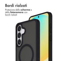imoshion Cover posteriore Color Guard con MagSafe Samsung Galaxy S25 FE - Nero
