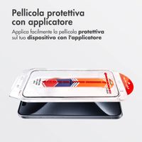 Accezz Vetro temperato + Applicatore Apple iPhone 15 Pro Max