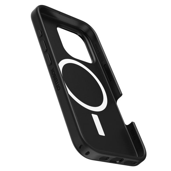 OtterBox Cover Posteriore Trasparente Symmetry con MagSafe Apple iPhone 16 - Nero