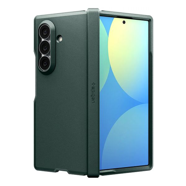 Spigen Cover posteriore Tough Armor Pro MagFit Samsung Galaxy Z Fold 8 Ultra - Abyss Green