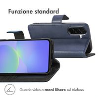 imoshion Cover a libro di Lusso Samsung Galaxy A57 (5G) - Blu scuro