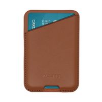 Accezz Portacarte in pelle - Compatibile con MagSafe e Qi2 - Sienna Brown