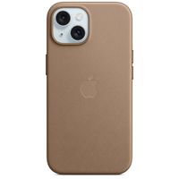Apple Cover Posteriore FineWoven con MagSafe Apple iPhone 15 - Taupe