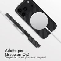 Accezz Cover MagSafe Kevlar® Apple iPhone 18 Pro / 17 Pro - Nero