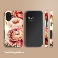 Selencia Cover posteriore Vivid con MagSafe Apple iPhone 17 - Vintage Peony