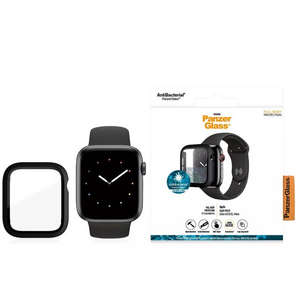 PanzerGlass Cover Full Body Apple Watch 4 / 5 / 6 / SE - 44 mm - Nero