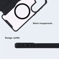imoshion Bookcase trasparente con MagSafe Samsung Galaxy S26 - Nero