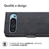 imoshion Cover a libro di Lusso Google Pixel 9 / 9 Pro - Nero