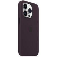 Apple Cover Posteriore in Silicone con MagSafe Apple iPhone 14 Pro - Elderberry