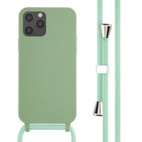 imoshion Cover in Silicone con Cordino Apple iPhone 12 (Pro) - Verde