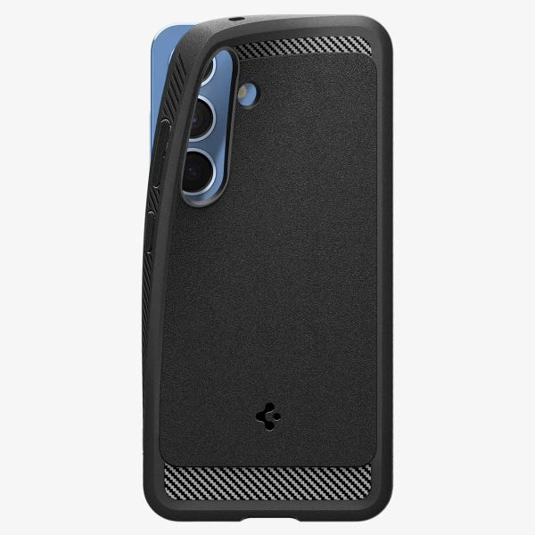 Spigen Cover Rugged Armor con MagSafe Samsung Galaxy S25 Plus - Matte Black