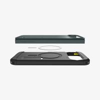 Spigen Cover Posteriore Corazzata Tough con MagSafe Google Pixel 10 Pro XL - Abyss Green