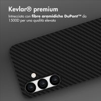 Accezz Cover MagSafe Kevlar® Samsung Galaxy S24 Plus - Nero
