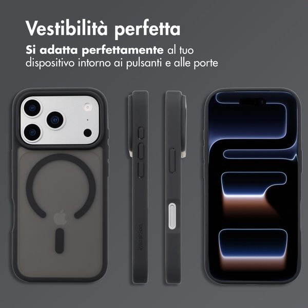 imoshion Cover posteriore Color Guard con MagSafe Apple iPhone 17 Pro - Nero