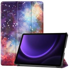 imoshion Cover Trifold Design Samsung Galaxy Tab S9 11.0 pollici / S10 Lite / S10 FE / S9 FE 10.9 pollici - Space