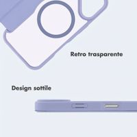 imoshion Bookcase trasparente con MagSafe Apple iPhone 17 - Lilla