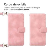 imoshion Cover a libro con Cordino Samsung Galaxy A26 - Rosa