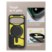 Spigen Cover Posteriore Corazzata Tough con MagSafe Google Pixel 11 Pro XL - Abyss Green