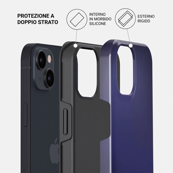 Burga Cover Posteriore Resistente con MagSafe Apple iPhone 13 - Moonwalker