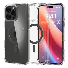Spigen Cover Posteriore Ultra Ibrida con MagSafe Apple iPhone 16 Pro Max - Graphite