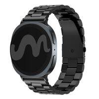 imoshion Cinturino in acciaio Samsung Galaxy Watch 9 (40/44mm) / Watch 8 (40/44mm) / Classic (46mm) - Nero