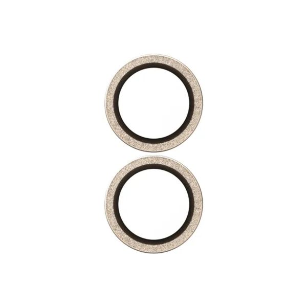 PanzerGlass Pellicoprotettiva fotocamera Hoops Optic Rings Apple iPhone 17 - Glitter Oro