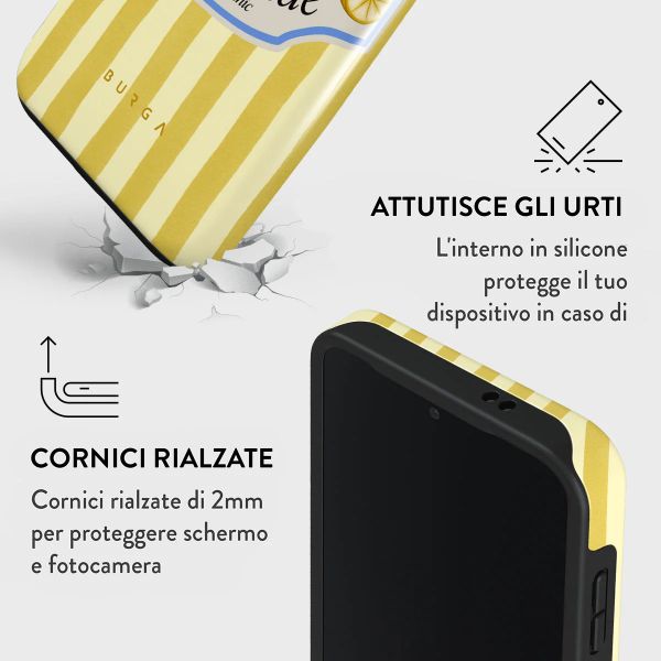 Burga Cover Posteriore Resistente Samsung Galaxy S24 - Frizzante